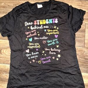 New without tags medium teacher t shirt